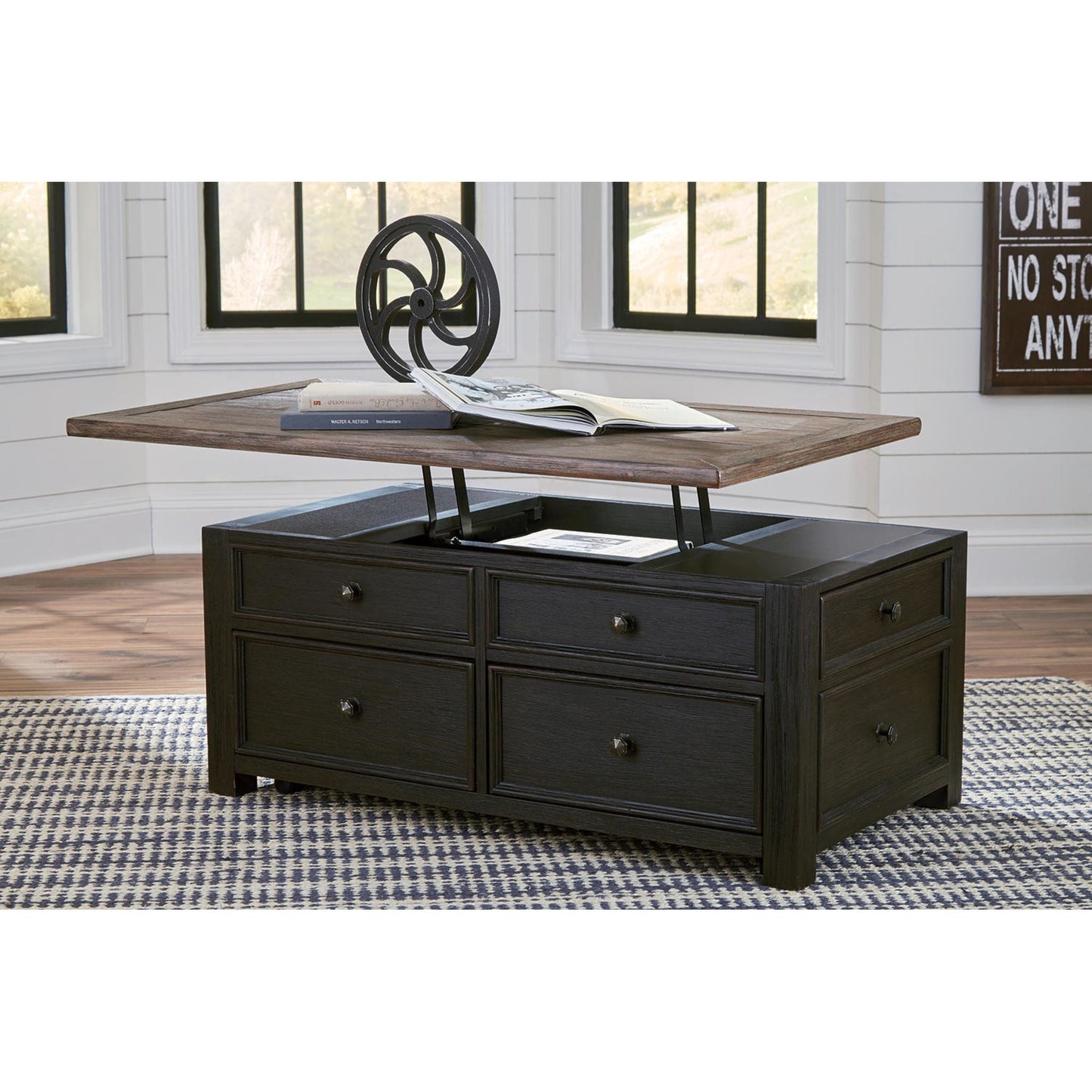 Table basse Tyler Creek avec plateau relevable