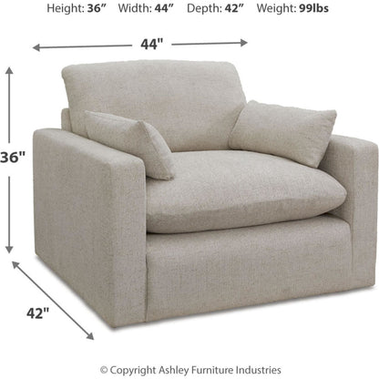 Fauteuil et demi raffiné et exclusif