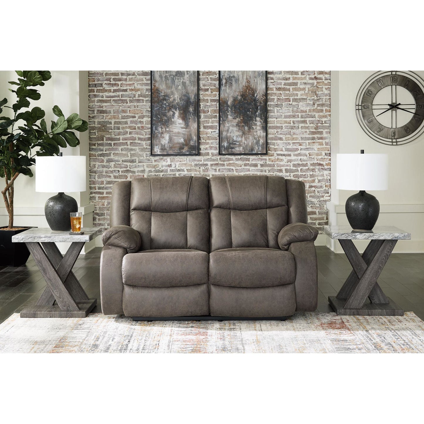 Canapé inclinable deux places First Base