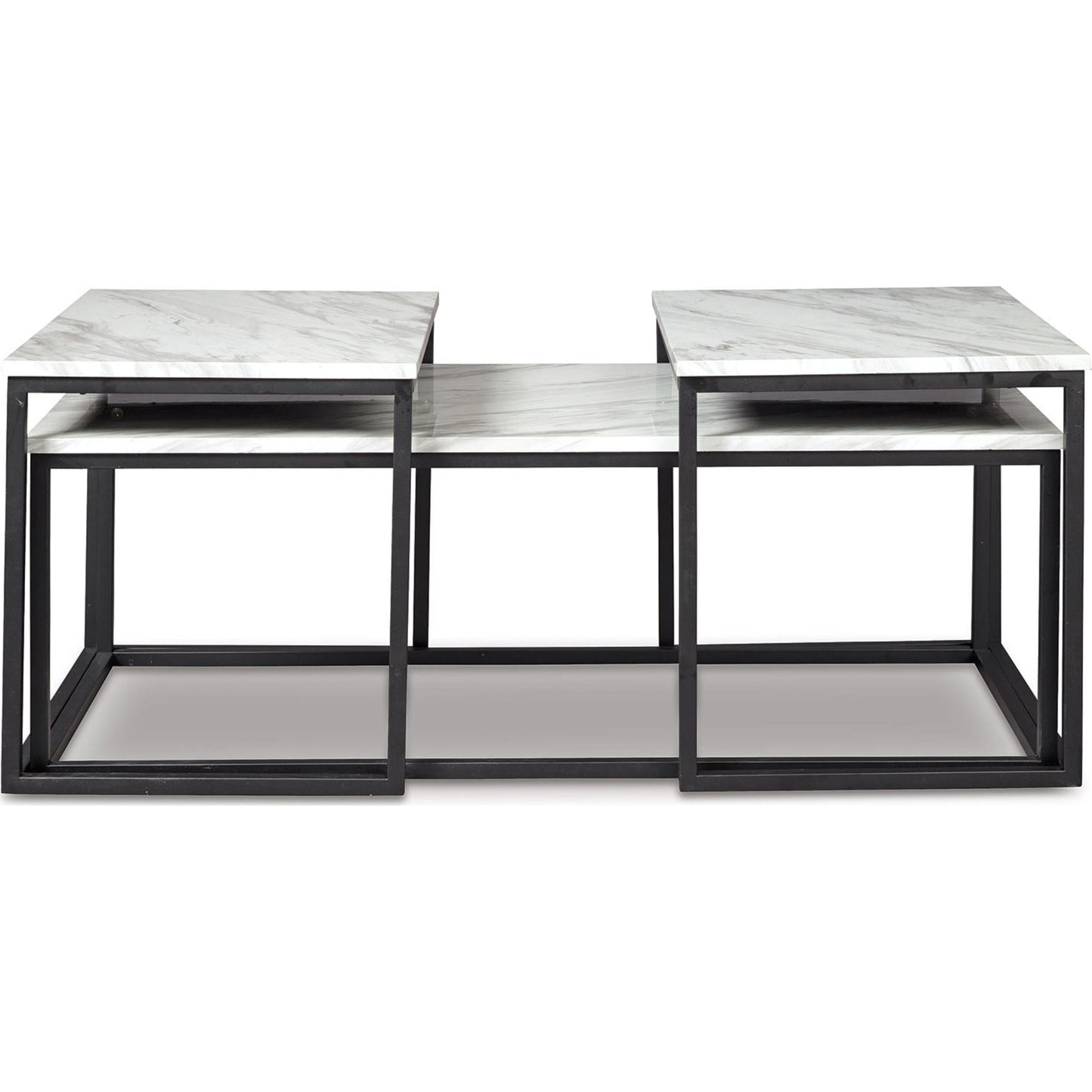 Ensemble de tables d'appoint Donnesta (ensemble de 3)