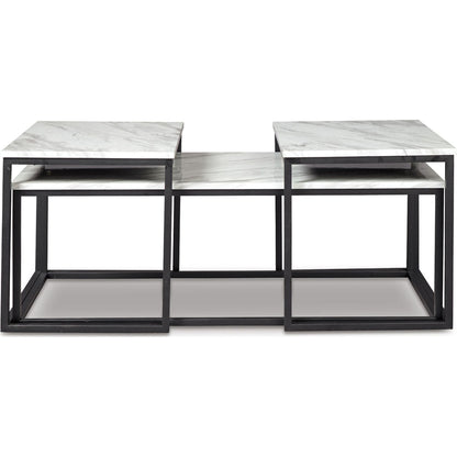 Ensemble de tables d'appoint Donnesta (ensemble de 3)