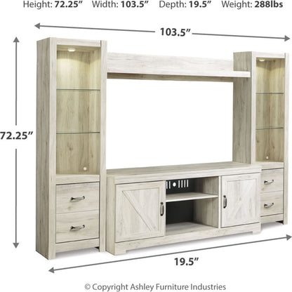 Meuble TV Bellaby 4 pièces grand format