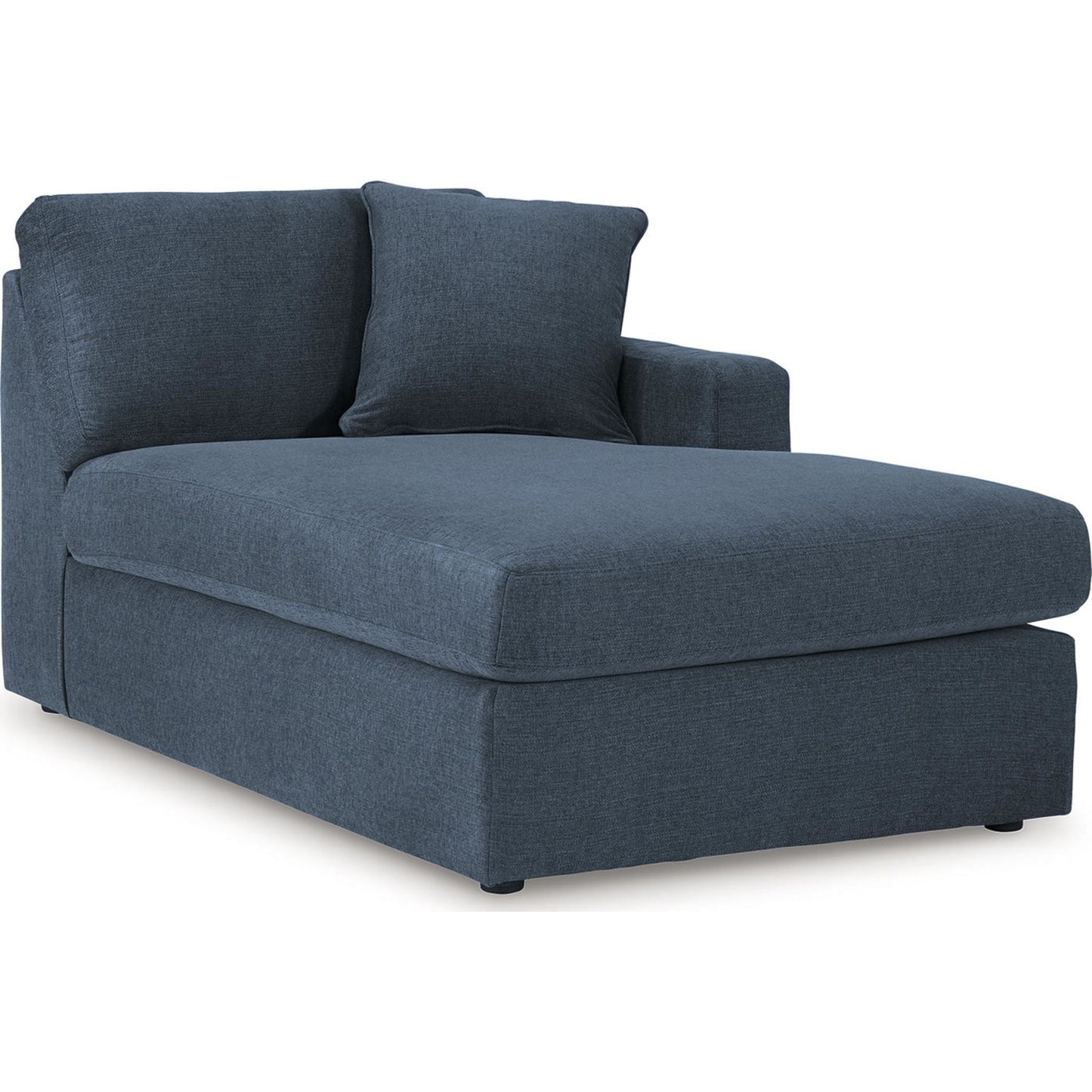 Canapé d'angle modulaire Modmax 8 pièces avec double méridienne, consoles audio et de rangement