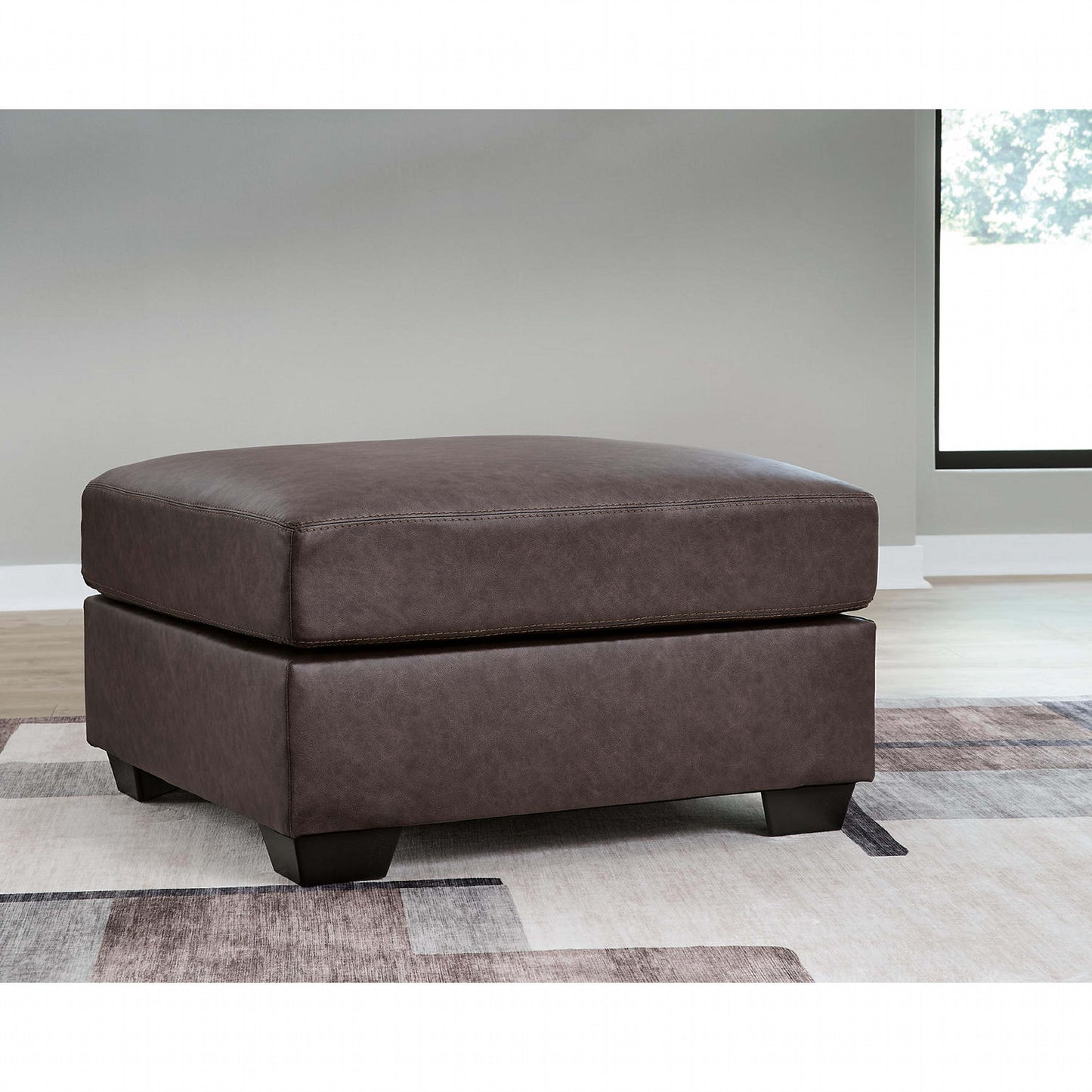 Pouf d'appoint surdimensionné Whitlock