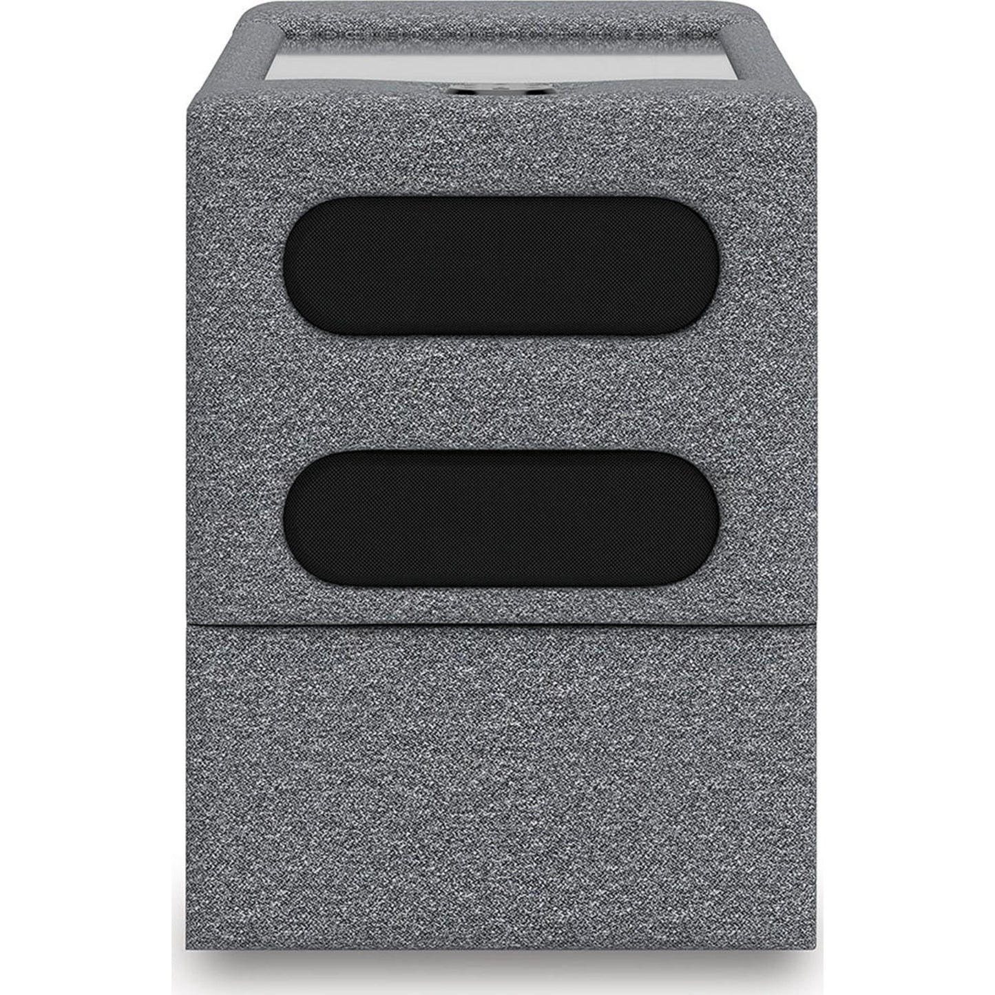 Canapé d'angle modulaire 4 pièces exclusif à Omaha avec système audio