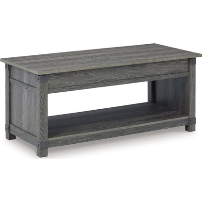 Table basse Freedan Rect à plateau relevable