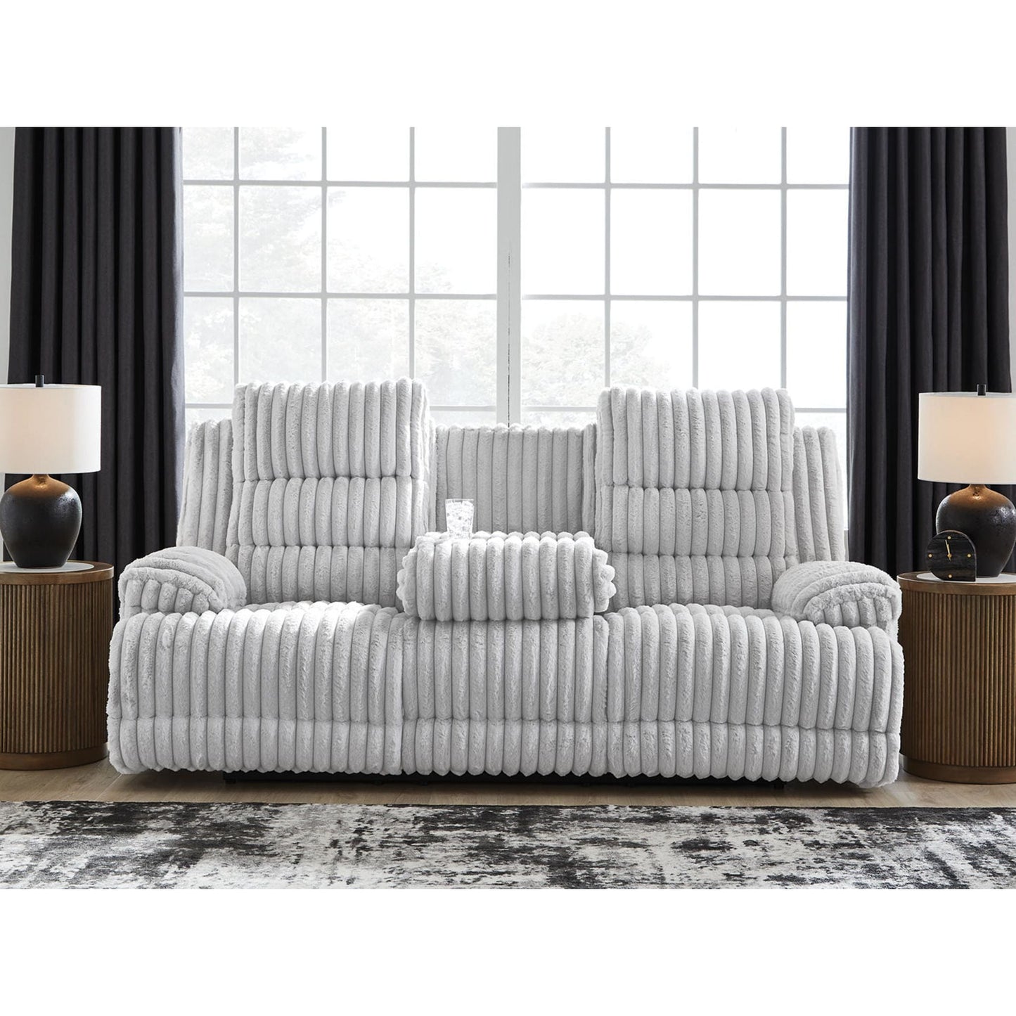 Canapé inclinable électrique Technique avec table rabattable