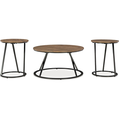 Cassbryn Lot de 3 Tables