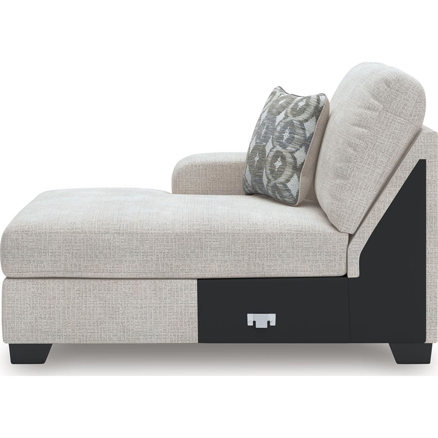 Canapé d'angle 3 pièces exclusif Rodington avec double méridienne