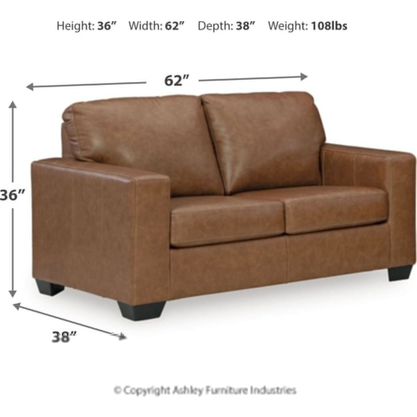 Canapé deux places Bolsena