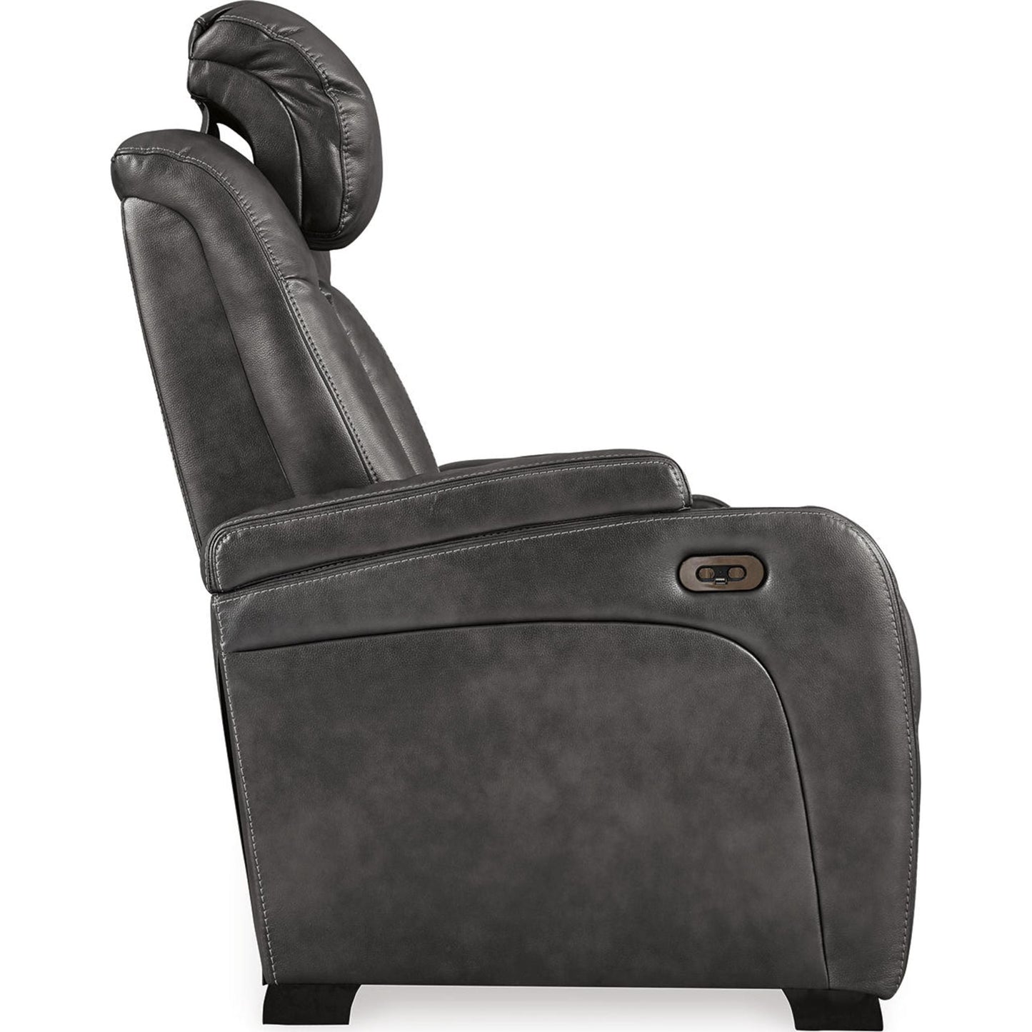 Canapé inclinable électrique Turbulence avec console et appui-tête réglable