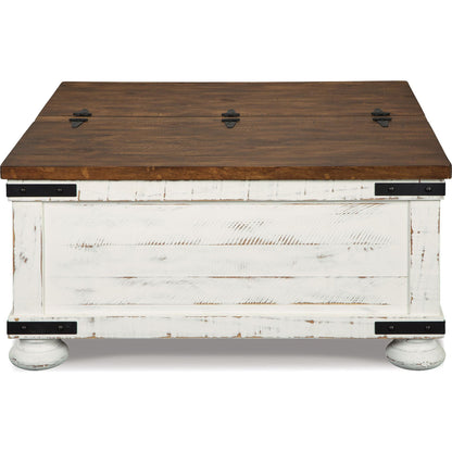 Table basse Wystfield avec rangement