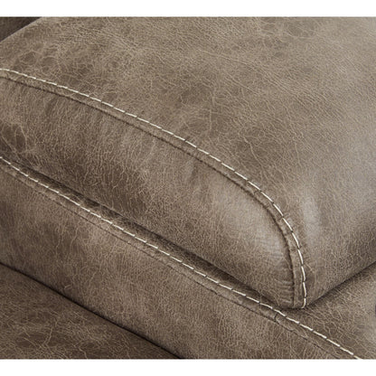 Canapé d'angle inclinable électrique Ravenel 4 pièces