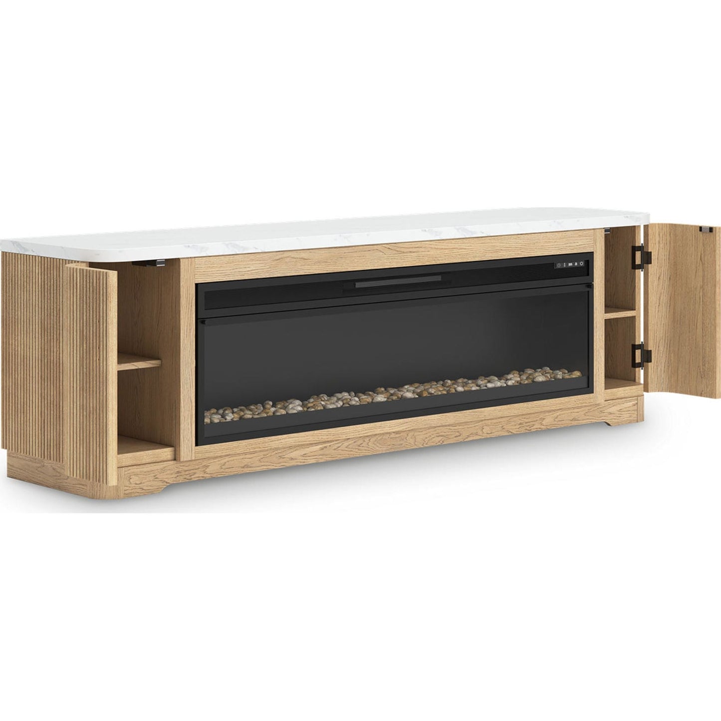 Meuble TV Camdill avec cheminée