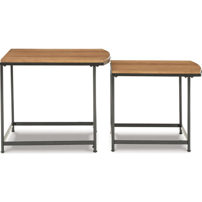 Tables d'appoint gigognes Drezmoore (lot de 2)