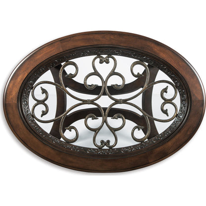 Table basse ovale Norcastle