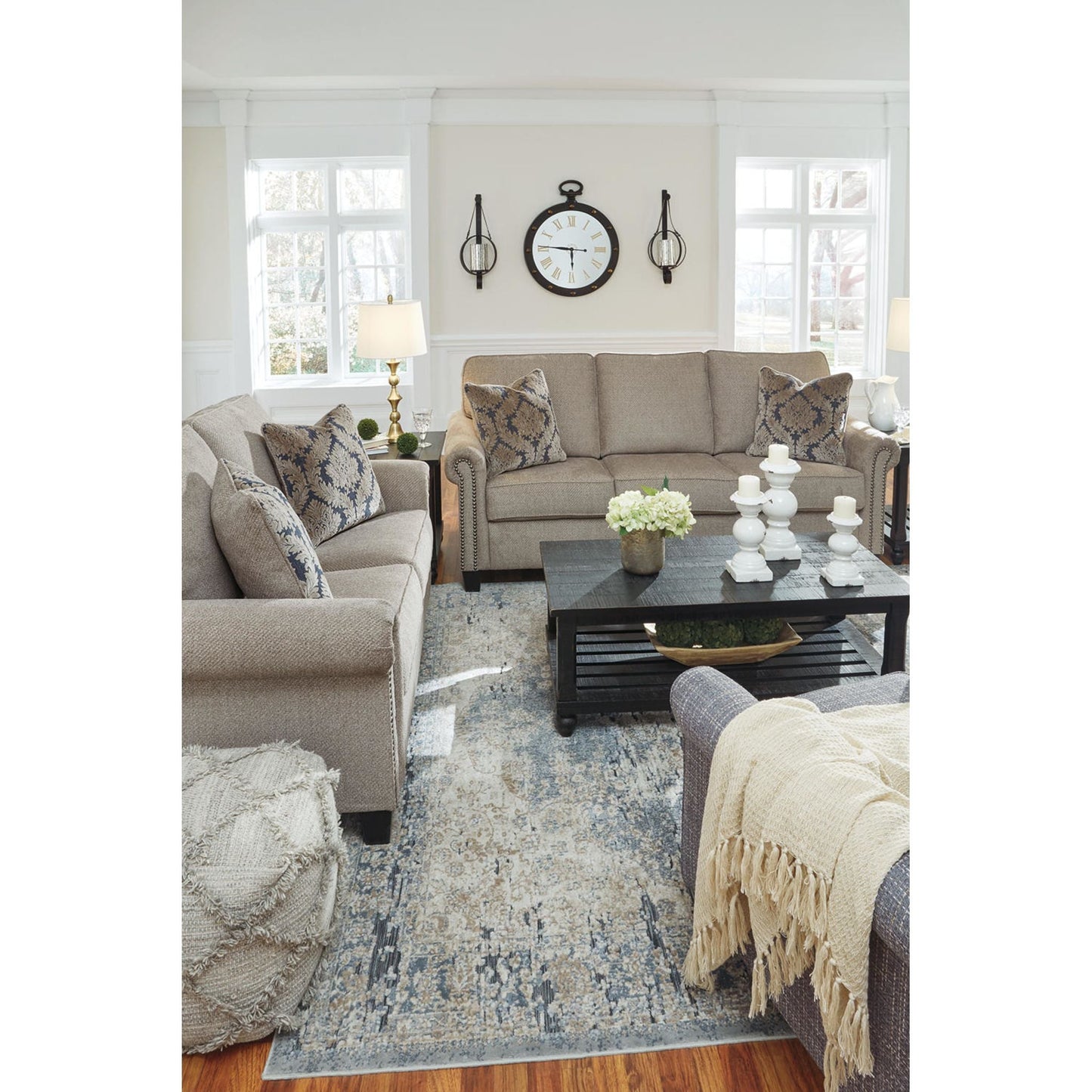 Fauteuil pivotant à bascule Renley