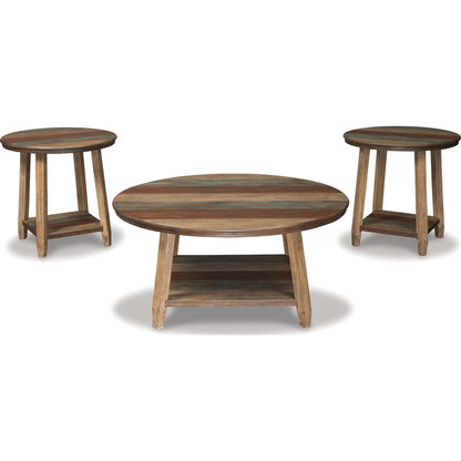 Raebecki Lot de 3 Tables