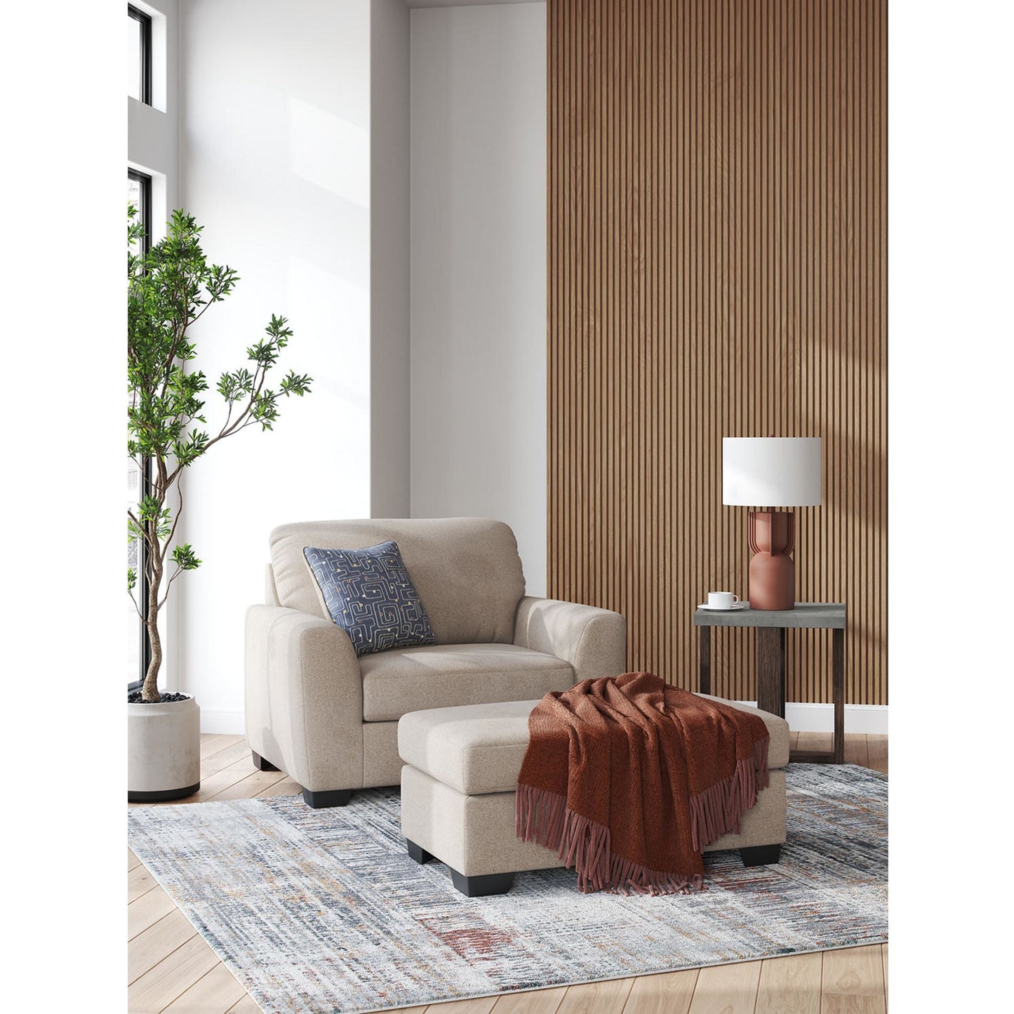 Pouf exclusif Panola