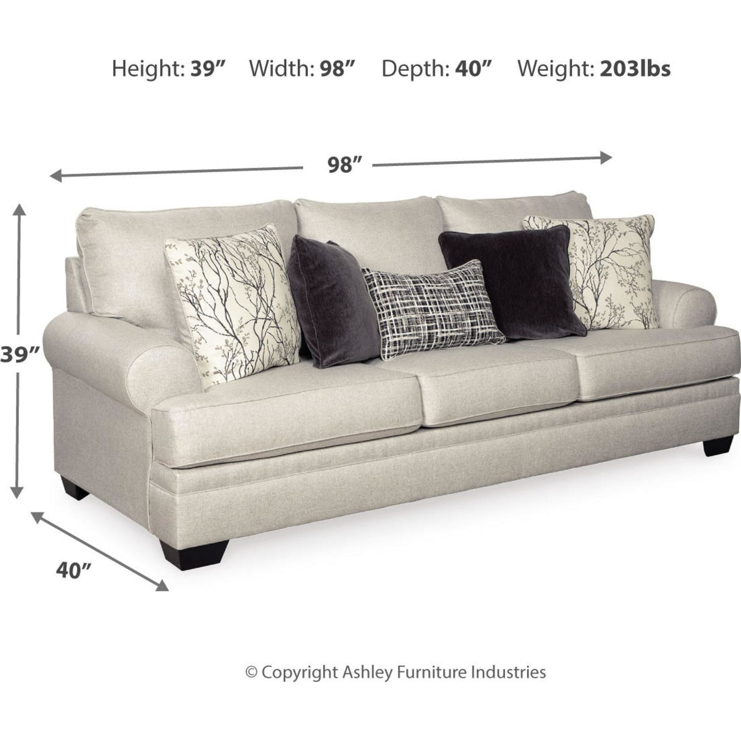 Canapé-lit Queen exclusif Antonlini