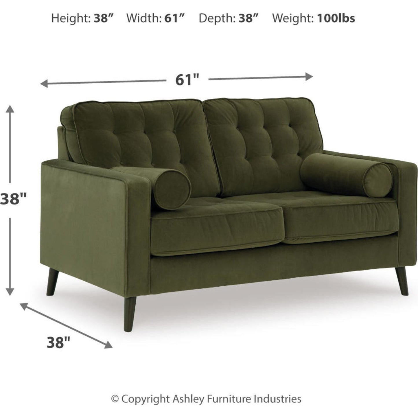 Canapé deux places Reveon Lakes