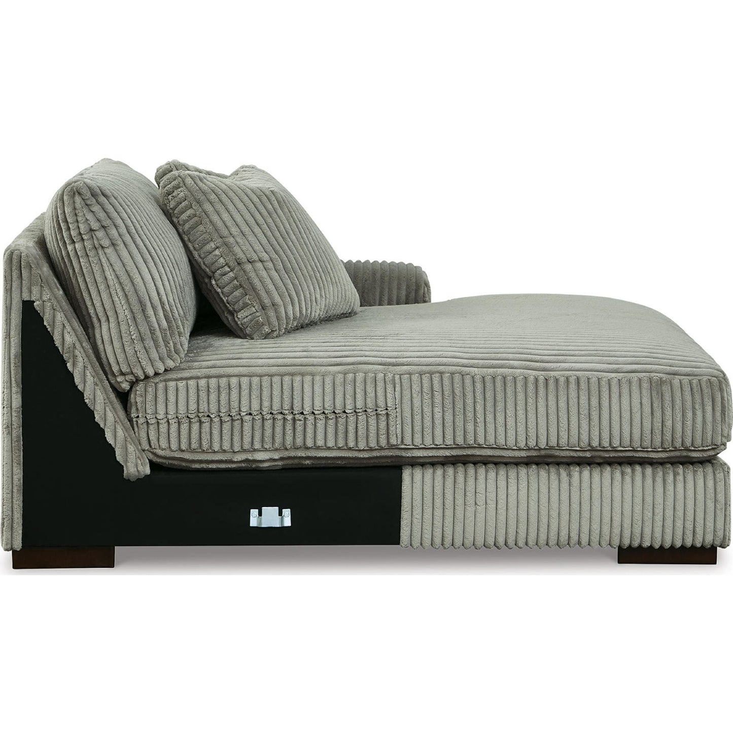 Canapé d'angle Lindyn 3 pièces avec méridienne