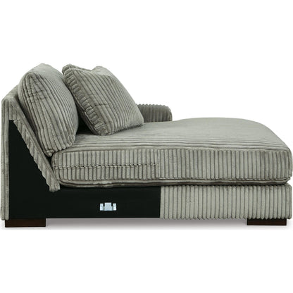 Canapé d'angle Lindyn 3 pièces avec méridienne