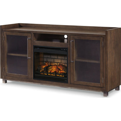 Meuble TV Starmore avec cheminée