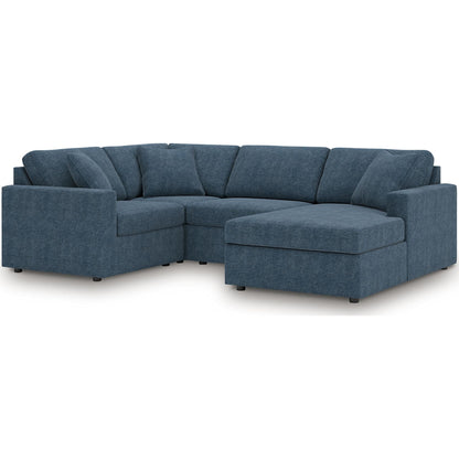 Canapé d'angle modulaire Modmax 4 pièces avec méridienne