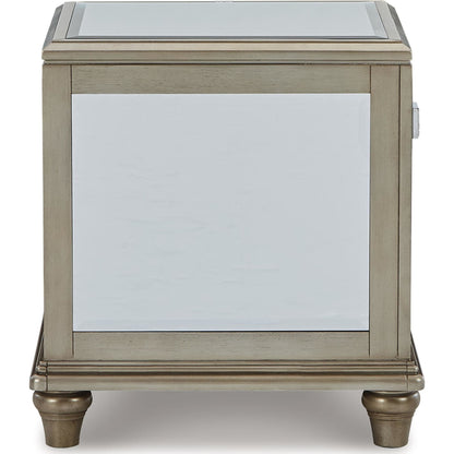 Table d'appoint rectangulaire Chevanna