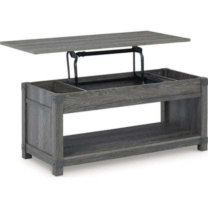 Table basse Freedan Rect à plateau relevable