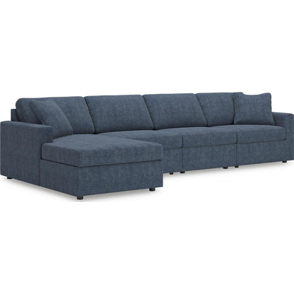 Canapé d'angle modulaire Modmax 4 pièces avec méridienne