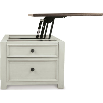 Table basse Bolanburg avec plateau relevable