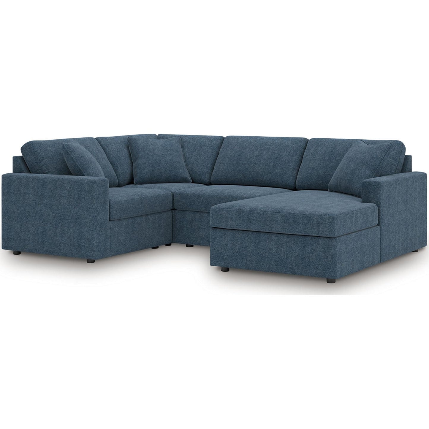 Canapé d'angle modulaire Modmax 4 pièces avec méridienne