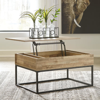 Table basse Gerdanet avec plateau relevable