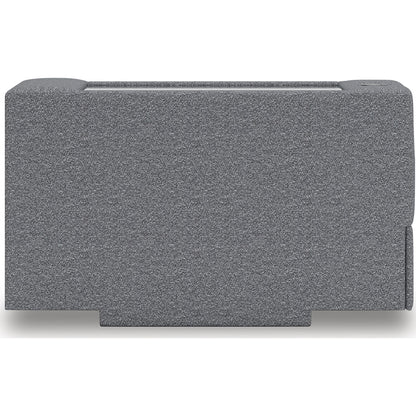 Canapé d'angle modulaire 4 pièces exclusif à Omaha avec système audio