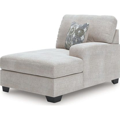 Canapé d'angle 3 pièces exclusif Rodington avec double méridienne