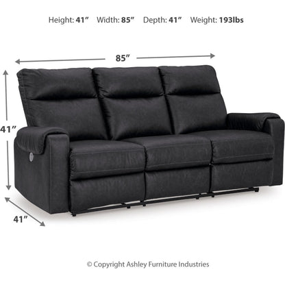 Canapé inclinable Axtellton avec fonction électrique