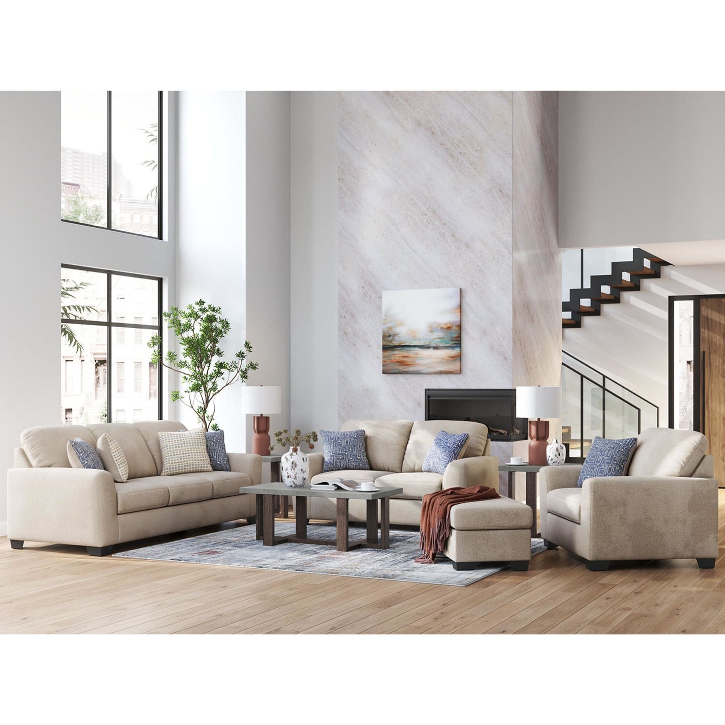 Chaise surdimensionnée exclusive Panola