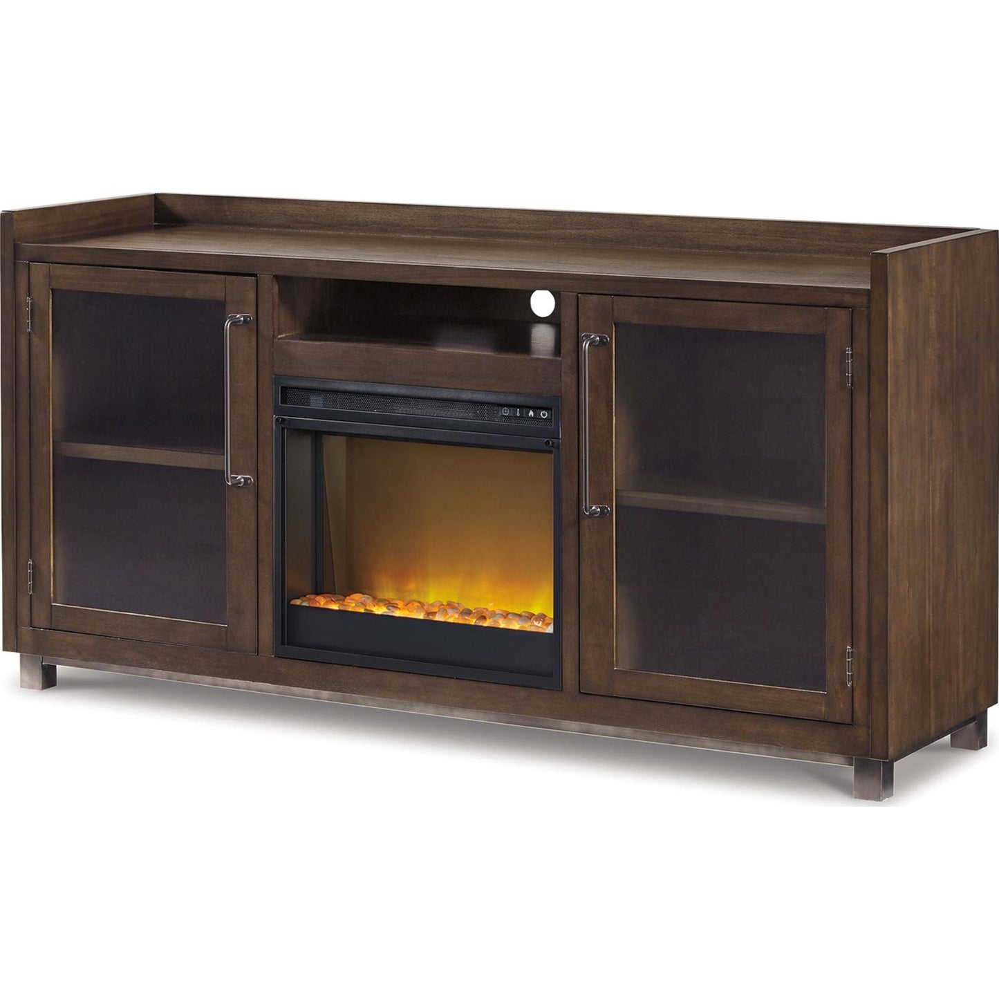 Meuble TV Starmore avec cheminée