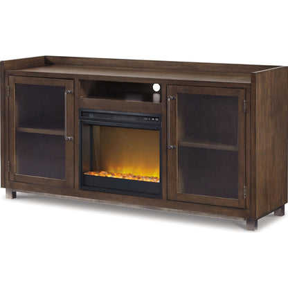 Meuble TV Starmore avec cheminée