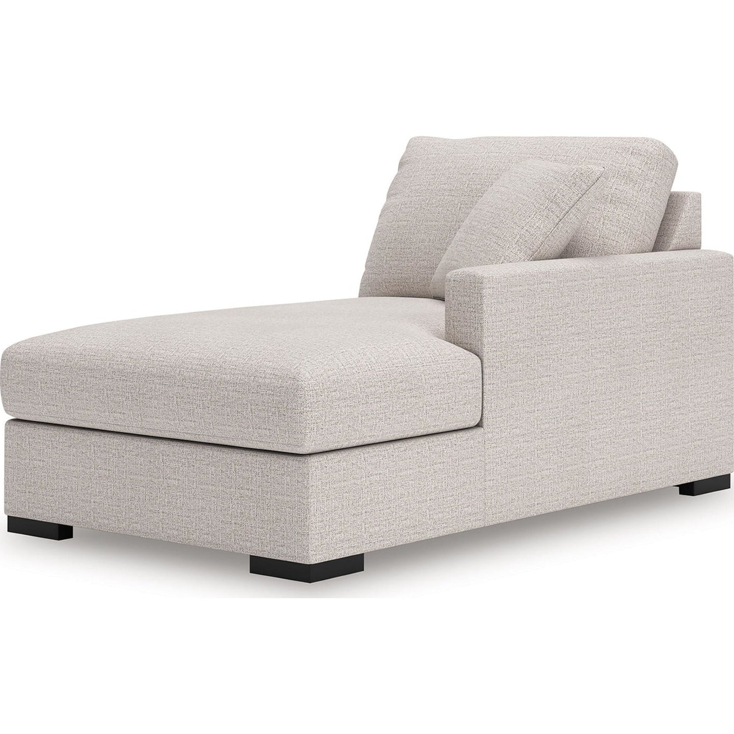 Canapé d'angle modulaire 4 pièces exclusif à Omaha avec double méridienne