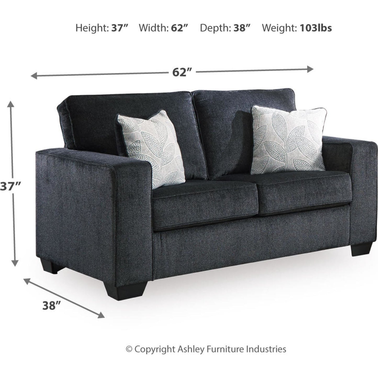 Canapé deux places Altari