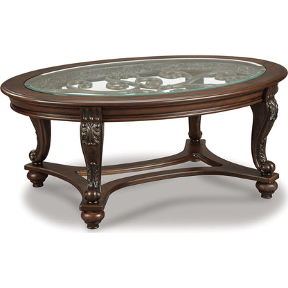 Table basse ovale Norcastle