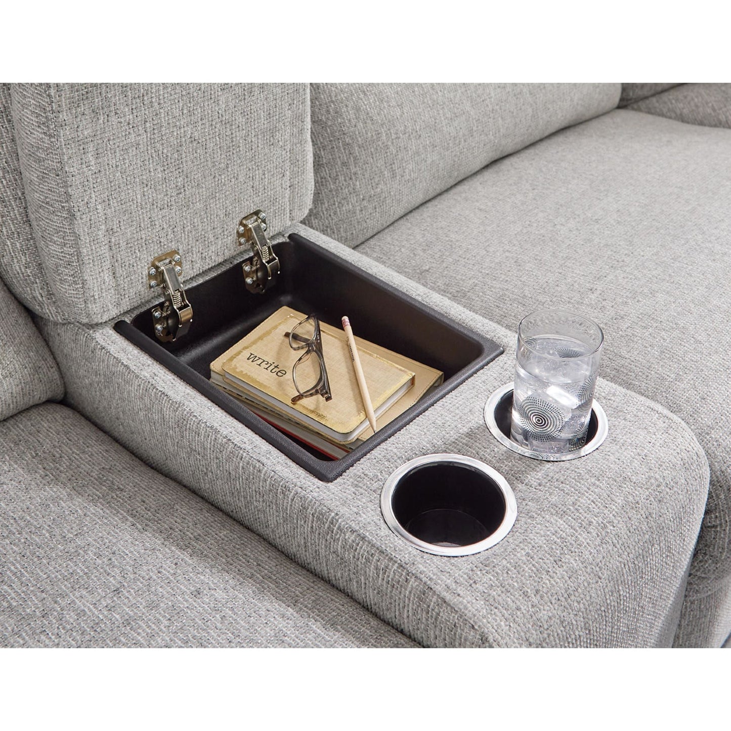 Canapé d'angle inclinable électrique 7 pièces Acklen Place