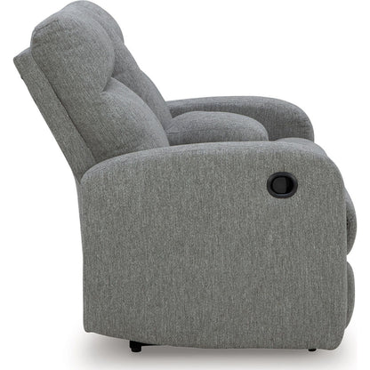 Canapé inclinable deux places Moreau Place avec console