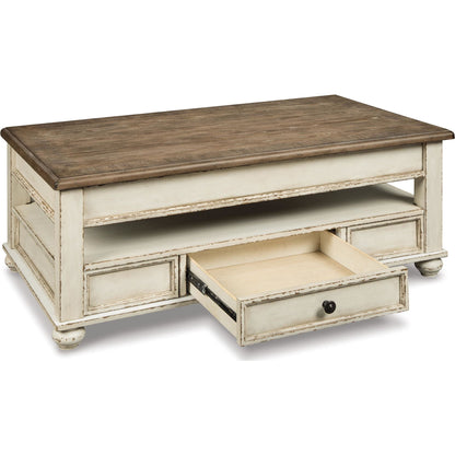 Table basse Realyn avec plateau relevable