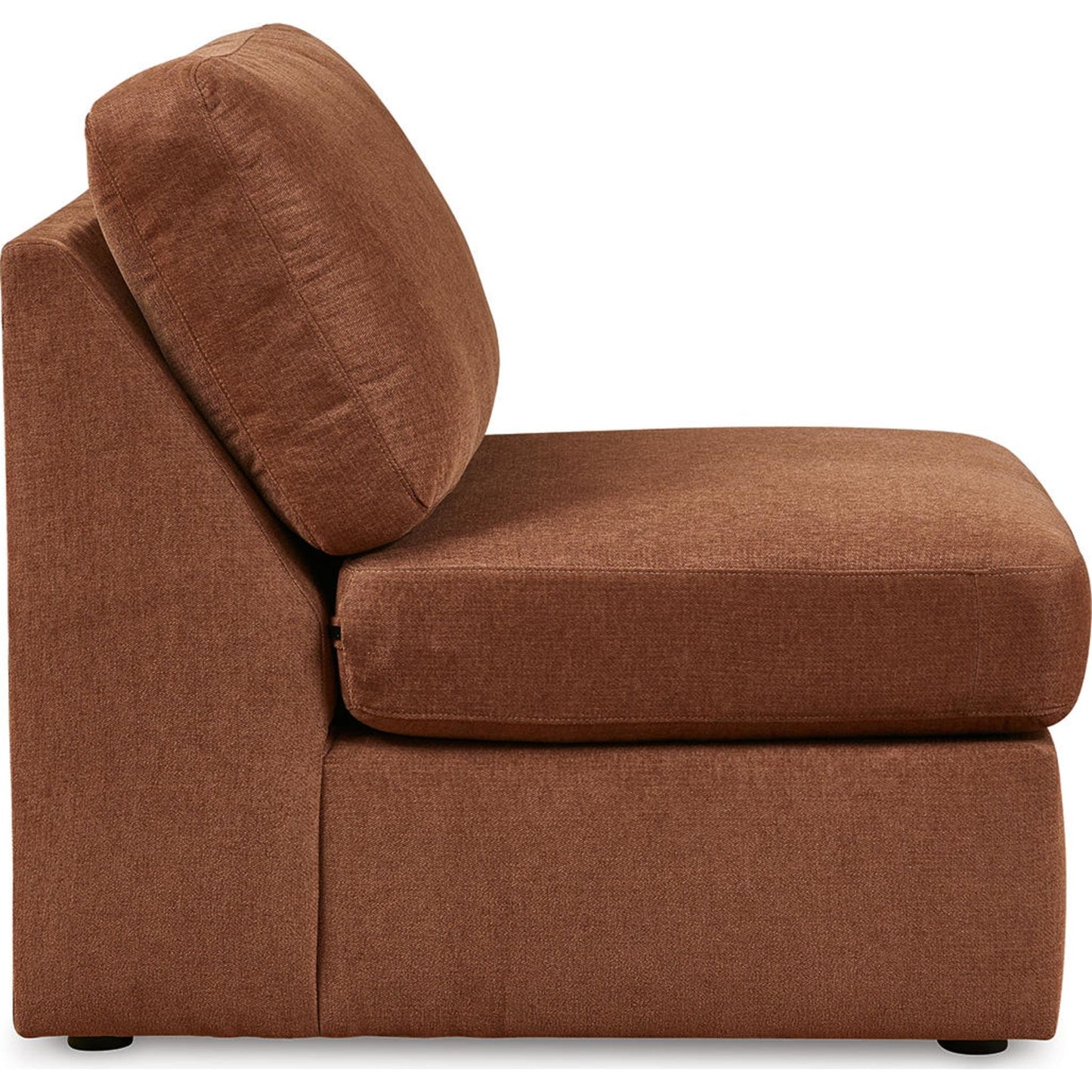 Canapé d'angle modulaire Modmax 5 pièces avec consoles audio et de rangement