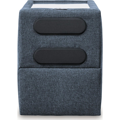 Canapé d'angle modulaire Modmax 5 pièces avec consoles audio et de rangement