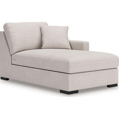 Canapé d'angle modulaire 4 pièces exclusif à Omaha avec double méridienne